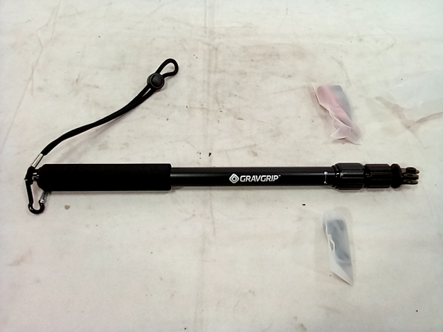 GravGrip 13"-33" Premium Aluminum Construction Black Hand Grip