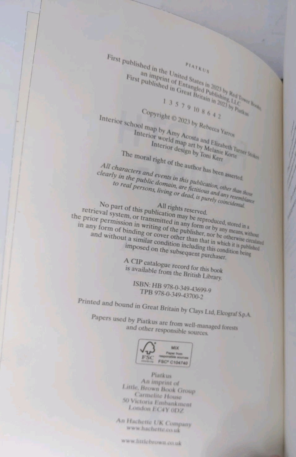 Fourth Wing & Iron Flame by Rebecca Yarros - Waterstones Exclusive 1st/1st