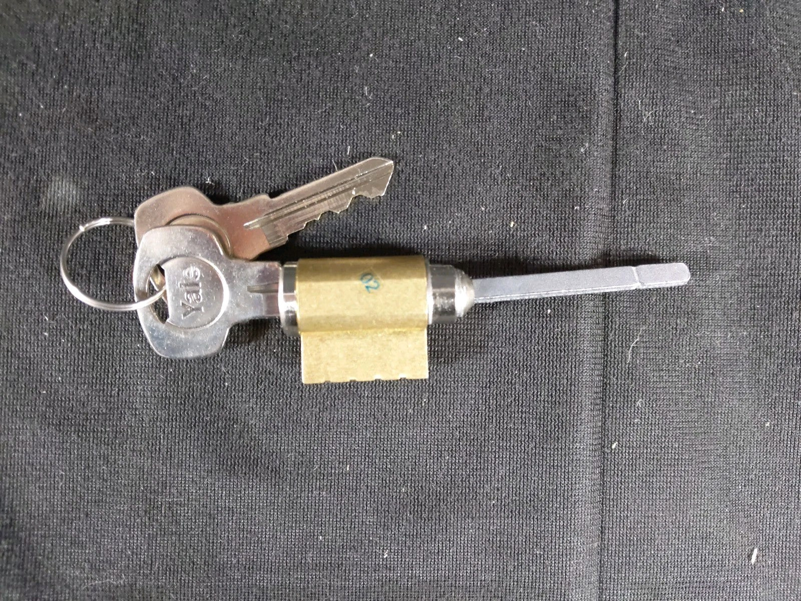Yale Assure Deadbolt Cylinder Q10 IKE-1121A-00-00 IR5050KWY15 Chrome