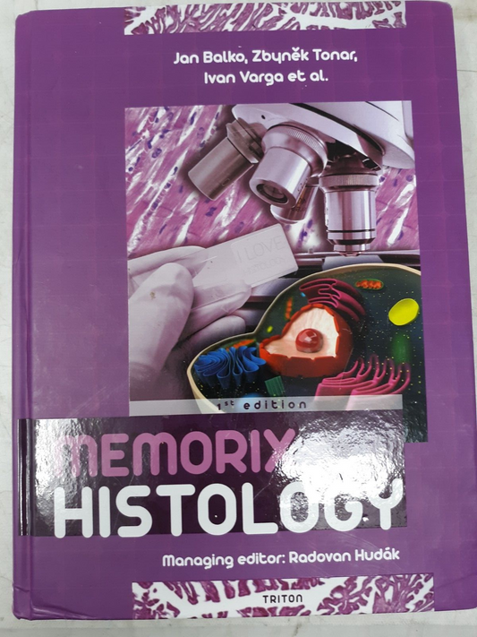 Memorix Histology 1st Edition by Jan Balko & Team
