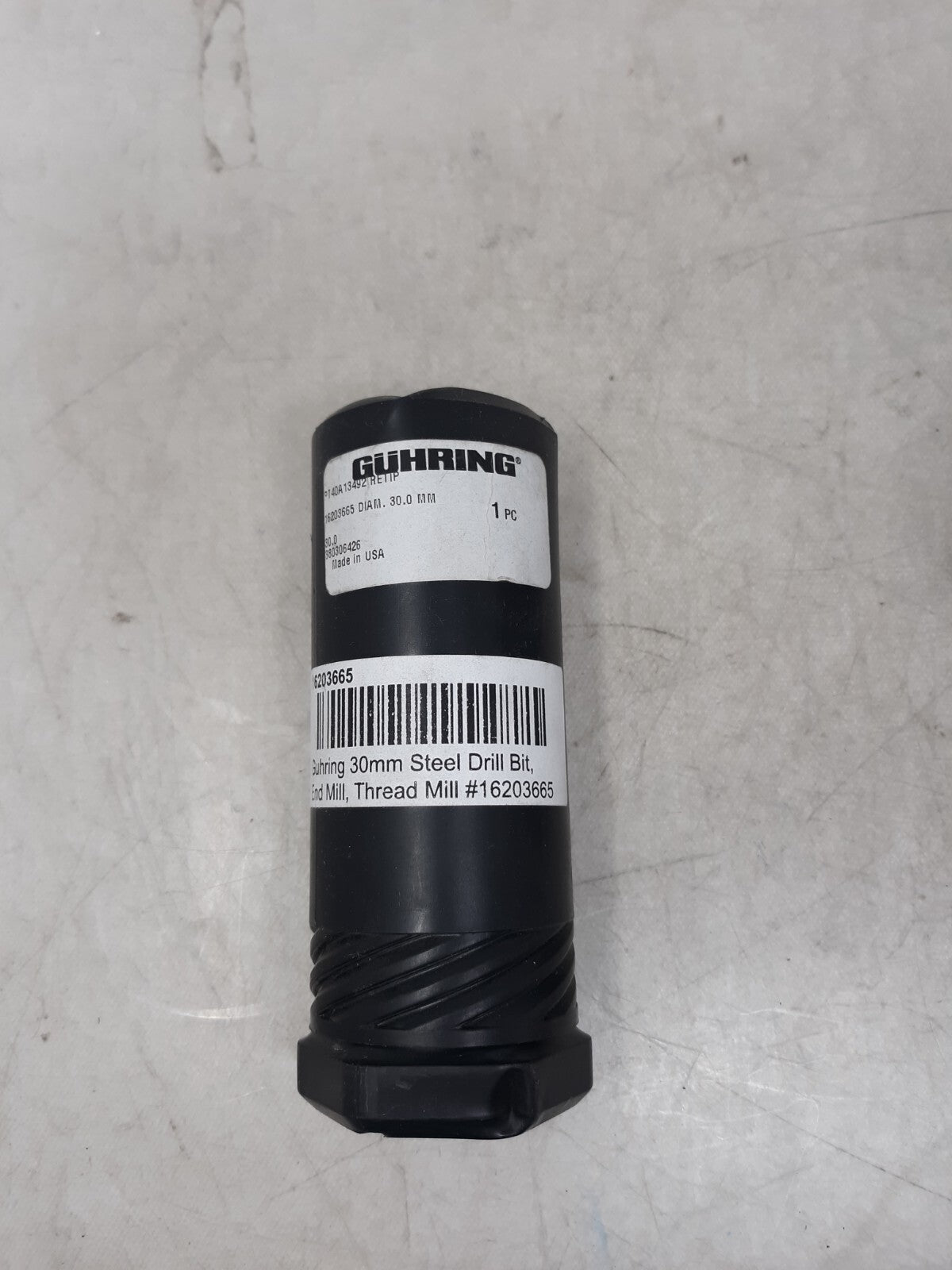 Guhring 30mm Steel Drill Bit, End Mill, Thread Mill #16203665