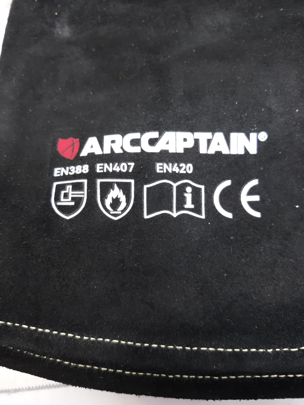 ARCCAPTAIN Tig Welding Gloves: Premium Goatskin Grain Leather, Dexterity