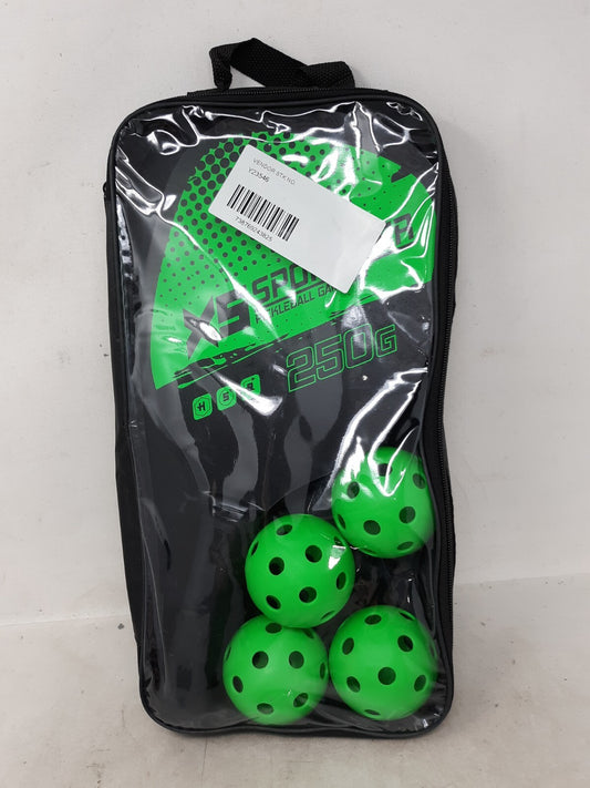 XS Sportster Pickleball Game Set With Carry Bag, Rackets & 4 Balls 250G