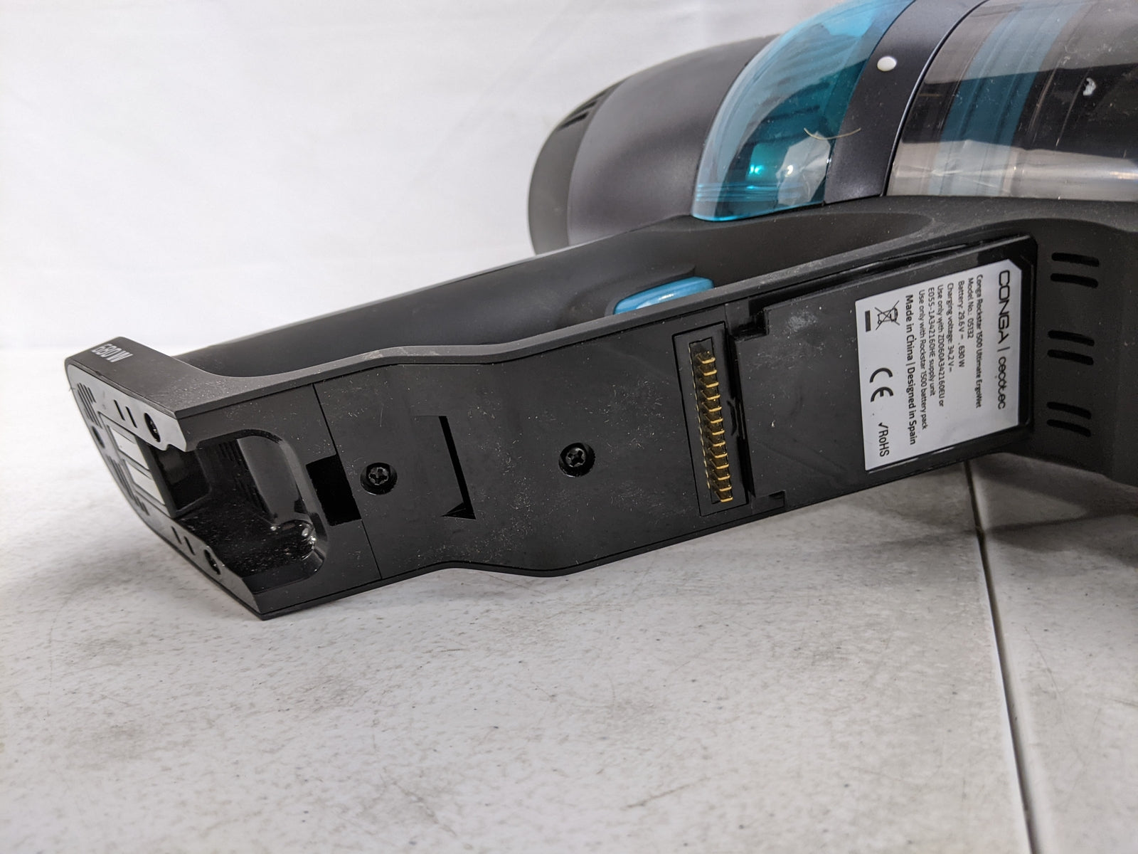 Conga Rockstar 1500 Cordless Vacuum - Canister Section ONLY