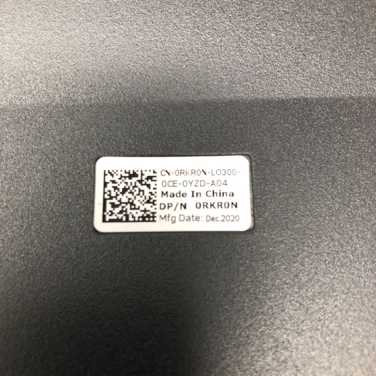 Dell Keyboard: CN-0RKRON-LO300-0CE-0TZD