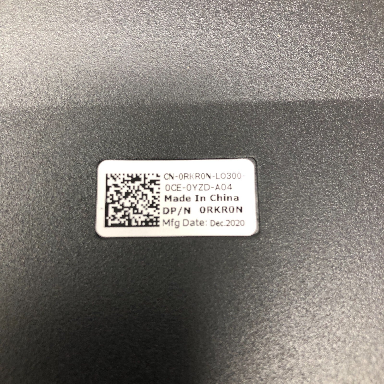 Dell Keyboard: CN-0RKRON-LO300-0CE-0TZD