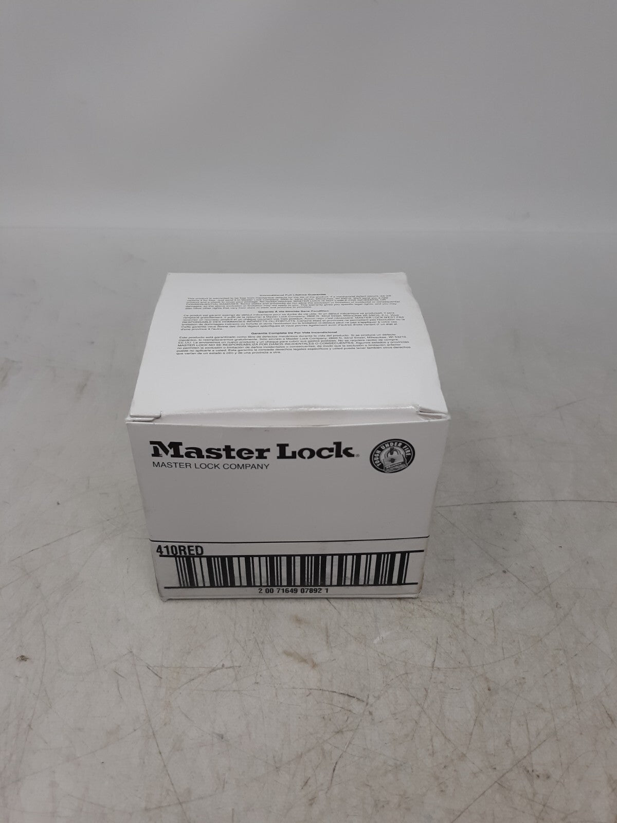 Master Lock 410RED Safety Padlock - Lot of 6 - Keyed Different, OSHA Lockout/Tag