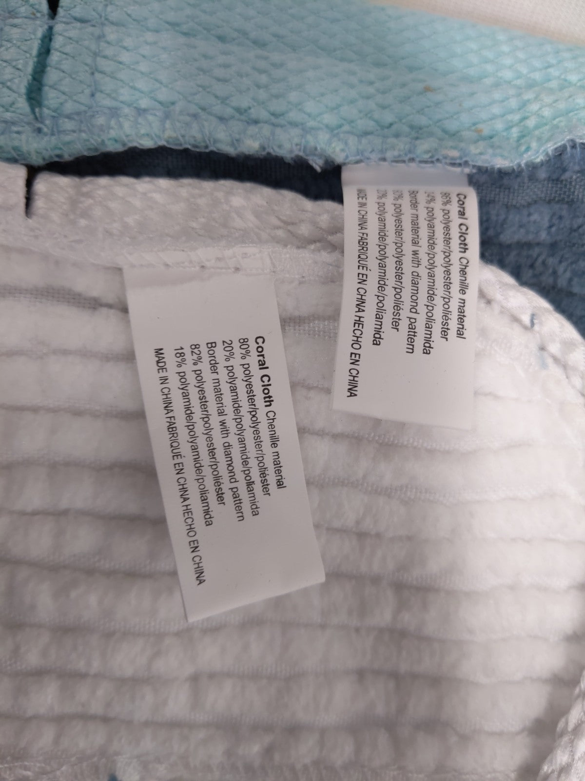 H2O Mop X5 Elite Coral Cloths (4 pack) 1 Big, 1 Small, 2 Triangle