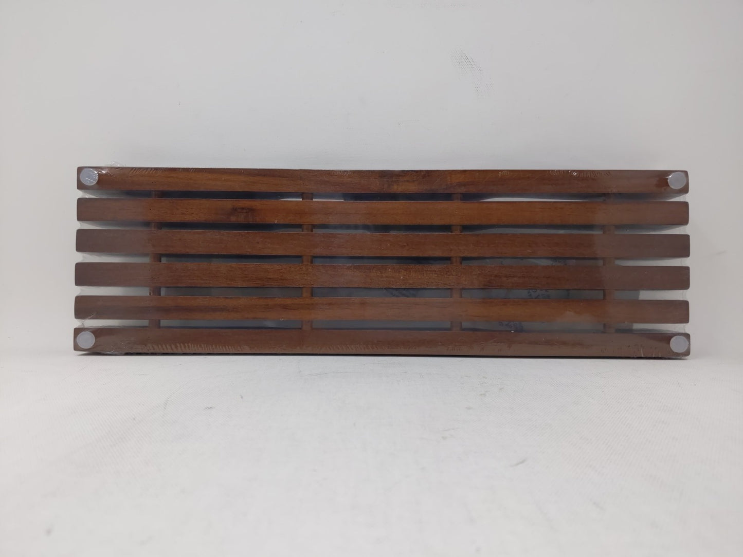 Kitchen Edge Knife Block Holder Organizer - Acacia - Holds 11 knifes For Drawers