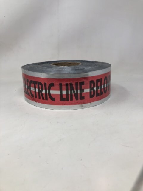 Empire Level MFG 3"x1000' "Electric Line Below"