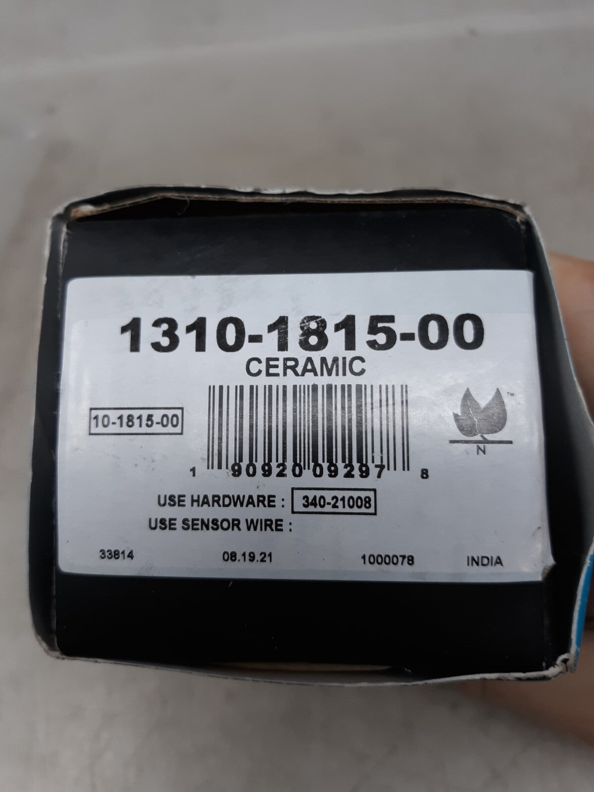 Disc Brake Pad Set-3000 Ceramic Brake Pads DFC 1310-1815-00