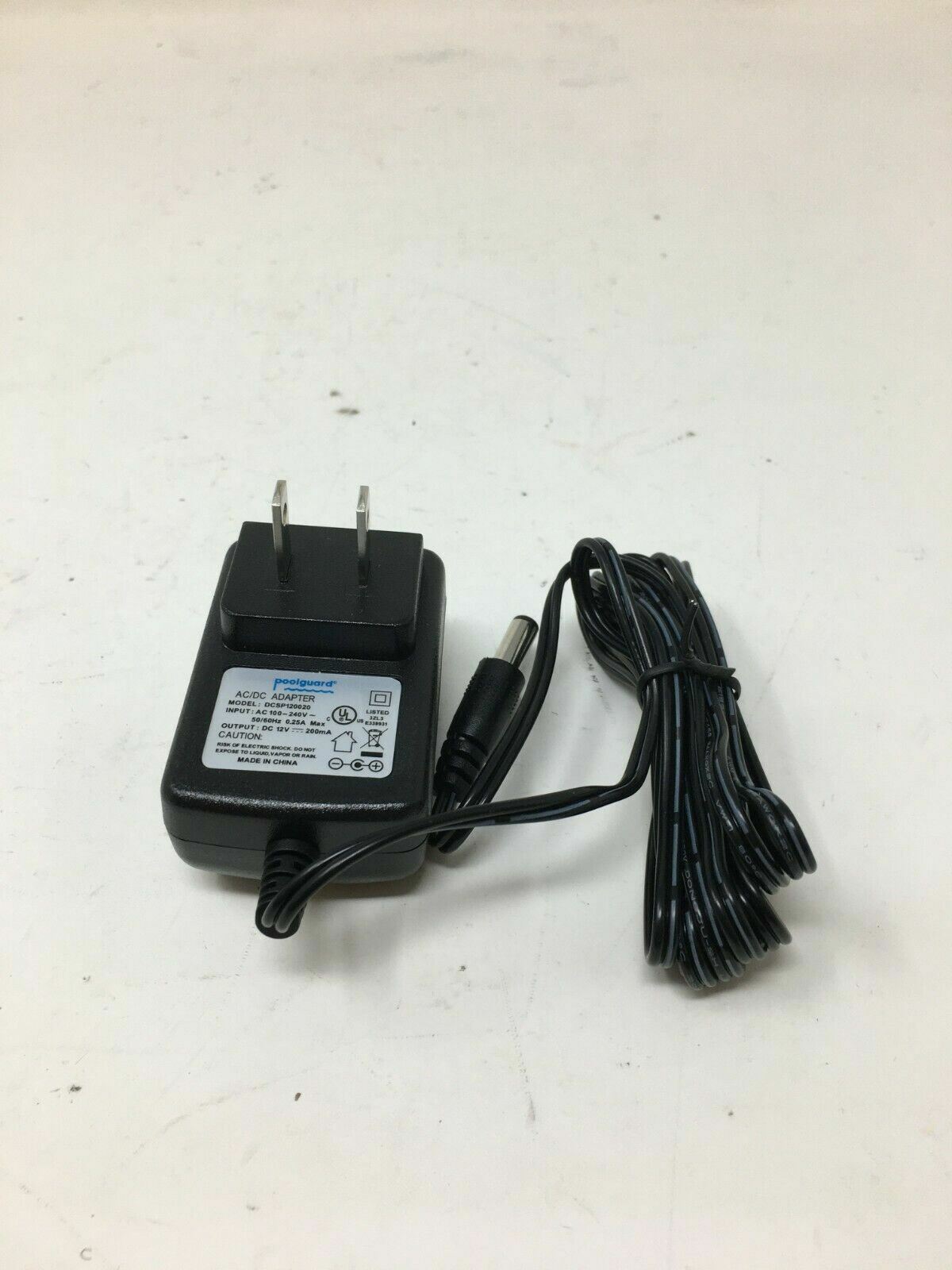 Pool Guard 12V AC/DC OEM Adapter, (DCSP120020)