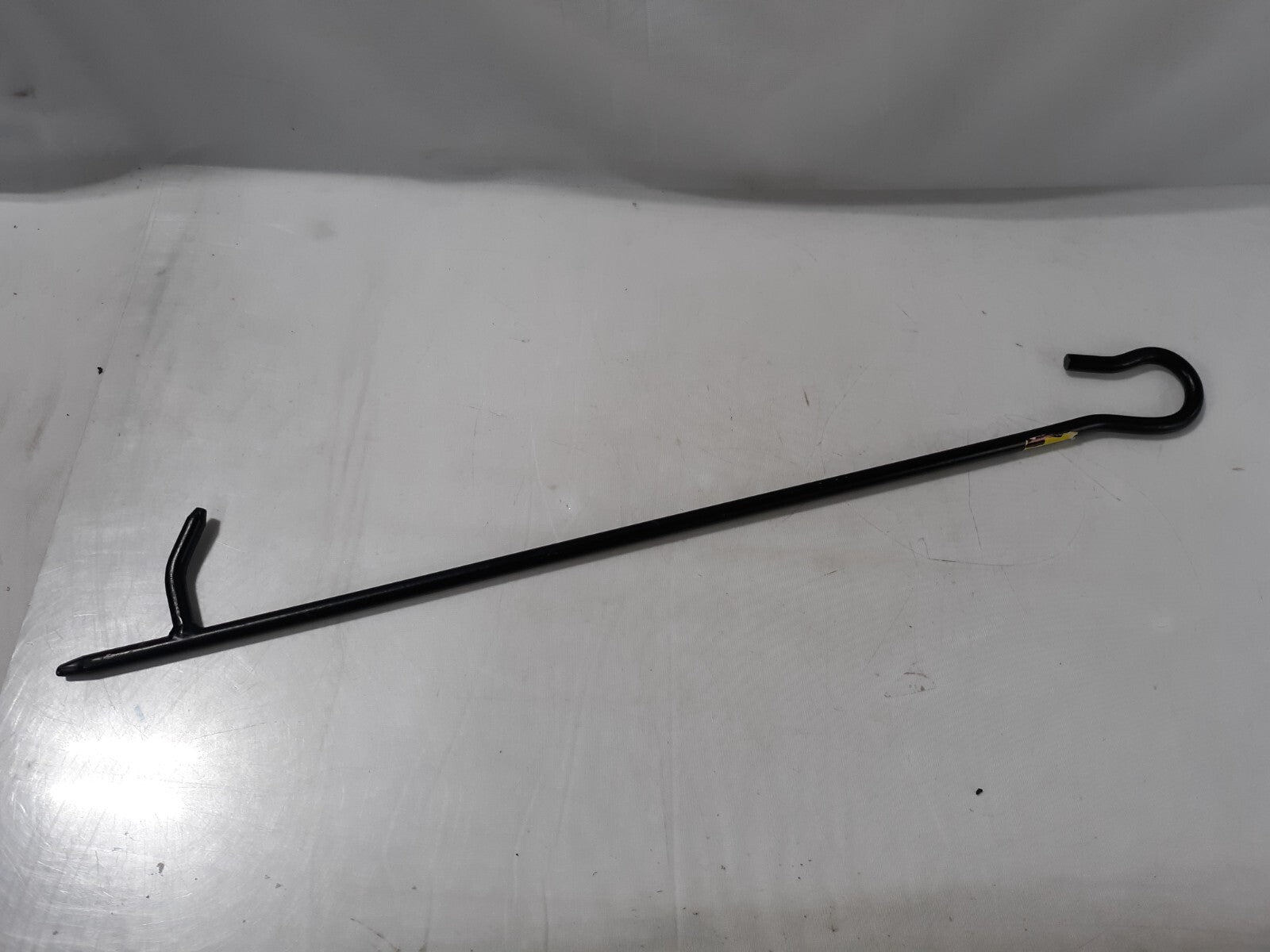 Open Hearth 15347 Panacea Black Matte Steel Fireplace Poker 30 L in.