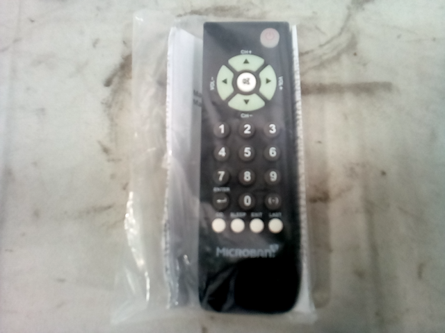 Microban Zenith 1-Device Universal Remote in Black