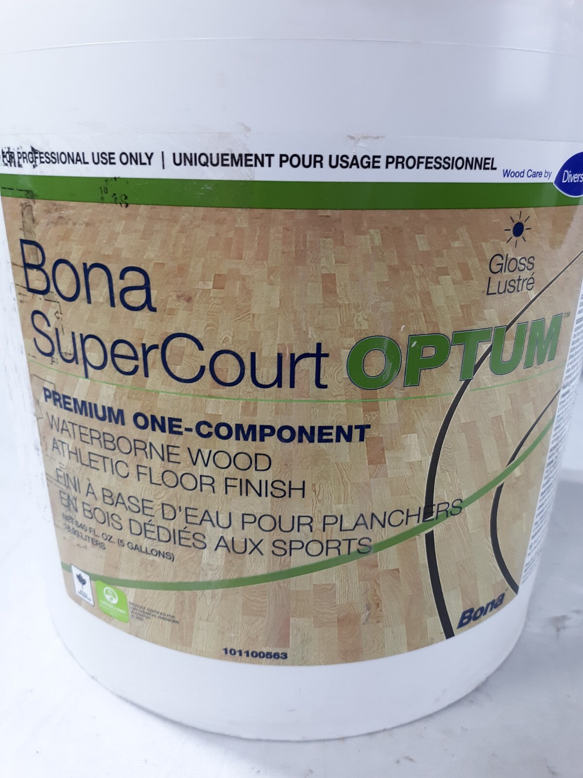 Bona SuperCourt OPTUM Athletic Floor Finish, 5 Gallons(101100563)