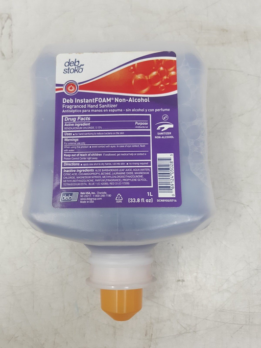 Deb Stoko InstantFOAM Non-Alcohol Hand Sanitizer 1L Cartridge 69124050285
