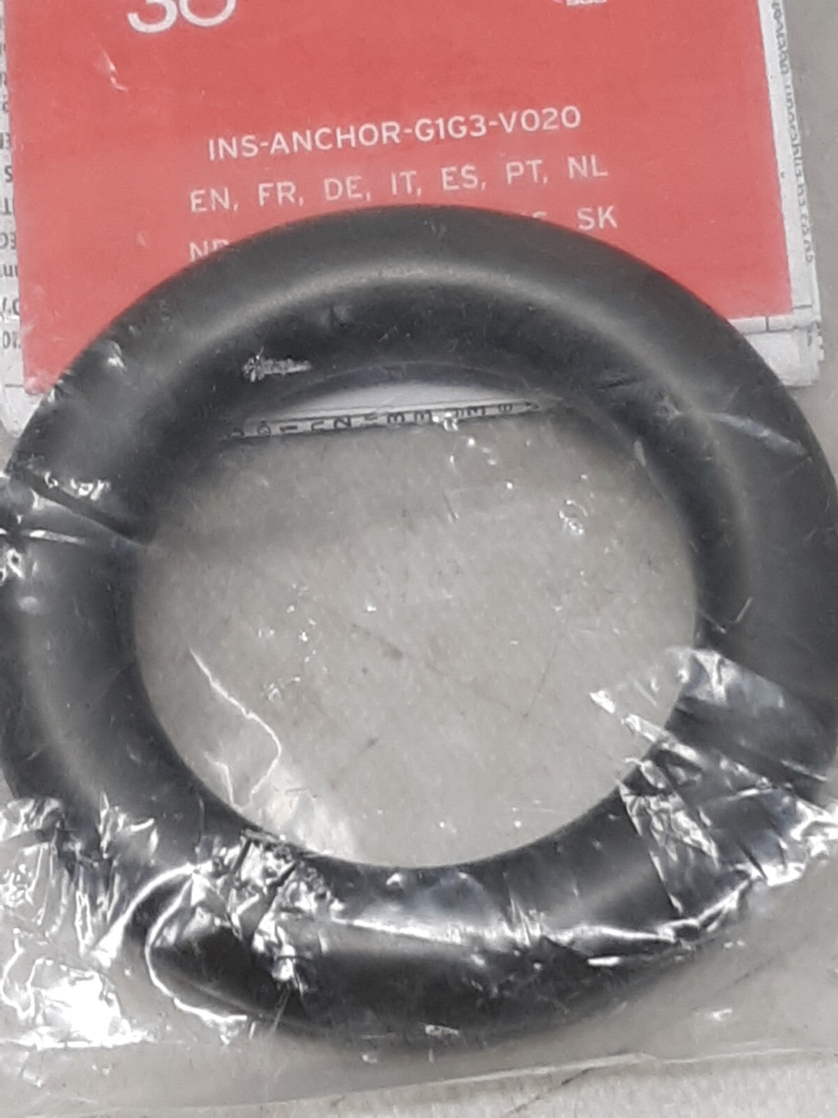 DMM ALUMINUM ANCHOR RING 40 MM Matt Grey