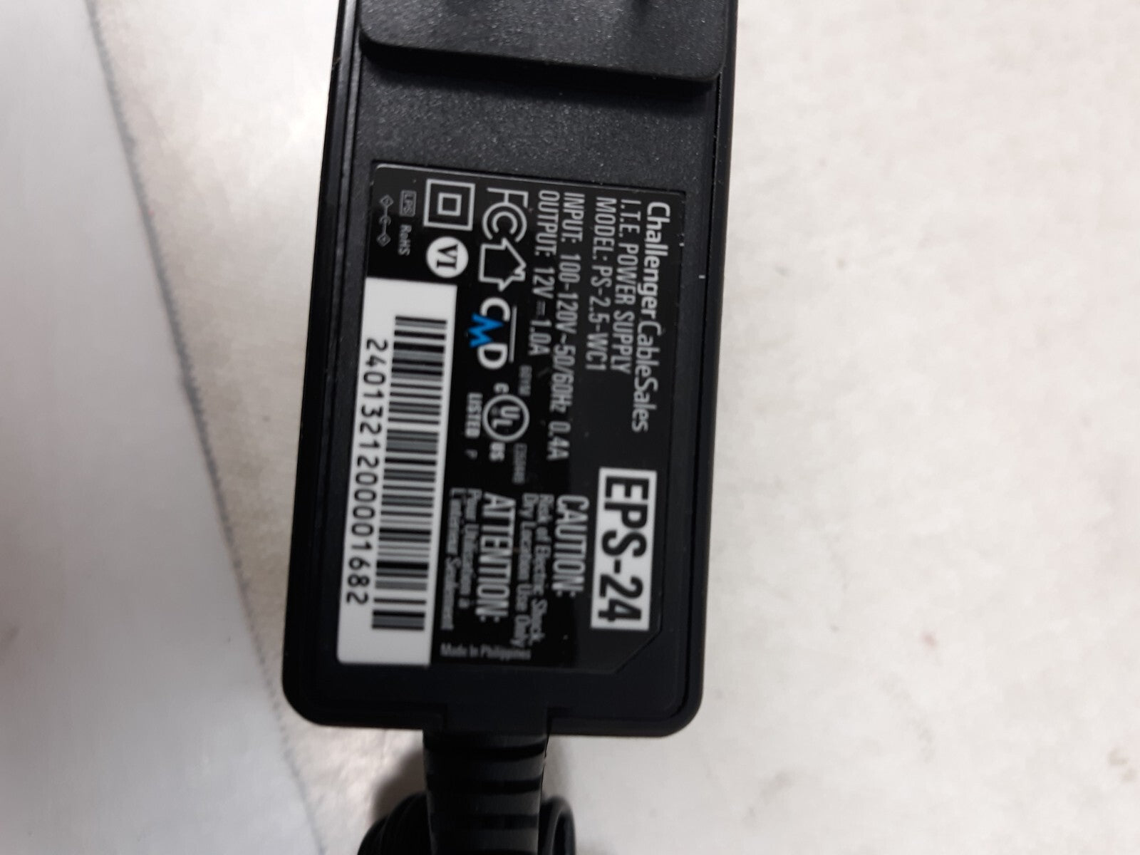 Challenge Cable Sales PS-2.5-WC1