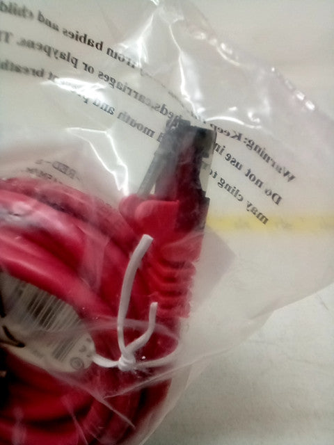 Belkin A3L980B07-RED-S 7 Ft. Patch Cable CAT6 Snagless RJ-45M / RJ-45M