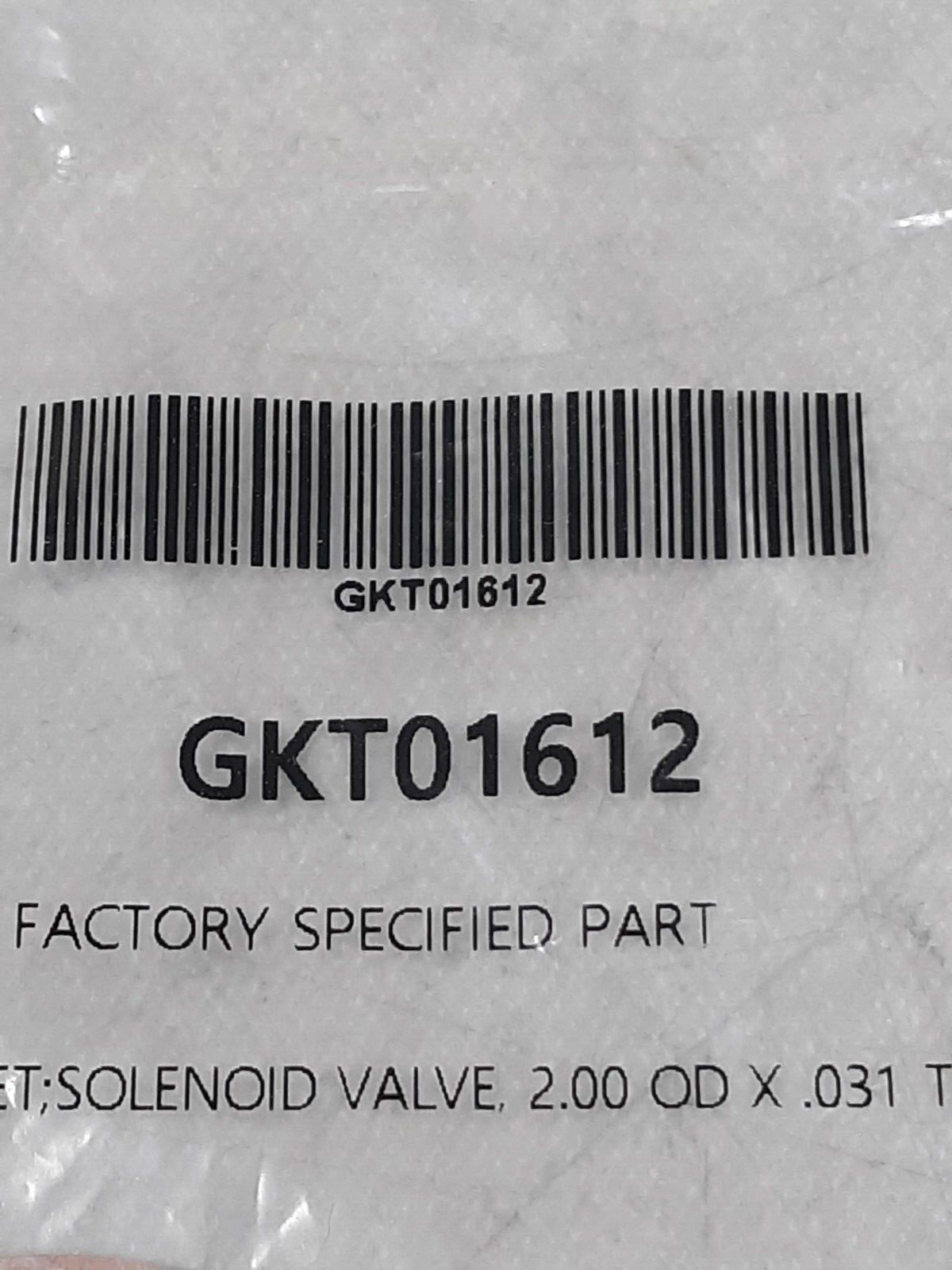 1PCS Solenoid valve gasket GKT01612
