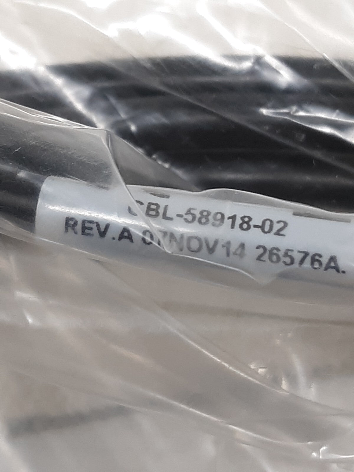 CBL-58918-02 Zebra Motorola Serial RS-232 Cable DB-9 (W)