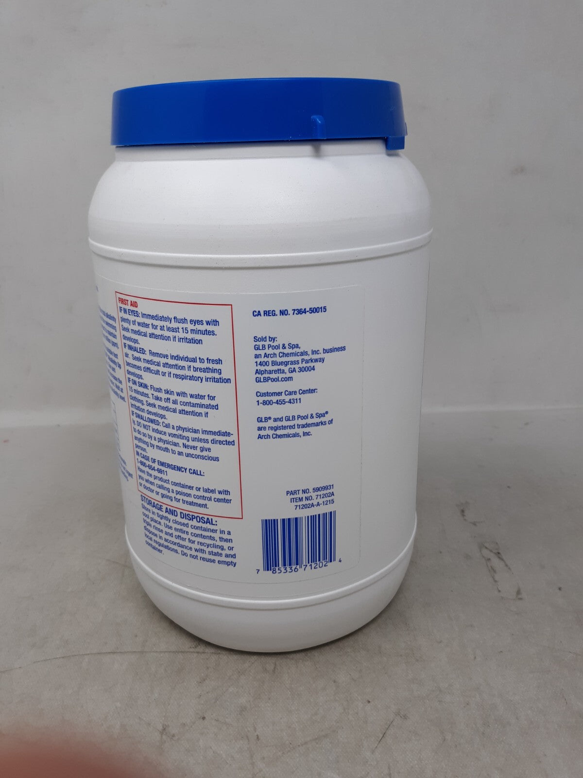 GLB 71202A Pool Water Balancer Pool and Spa Products 8 lbs