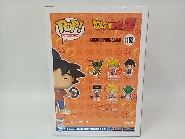 Funko POP 65237 Animation Dragon Ball Z Goku Vinyl Figure 1162 Exclusive