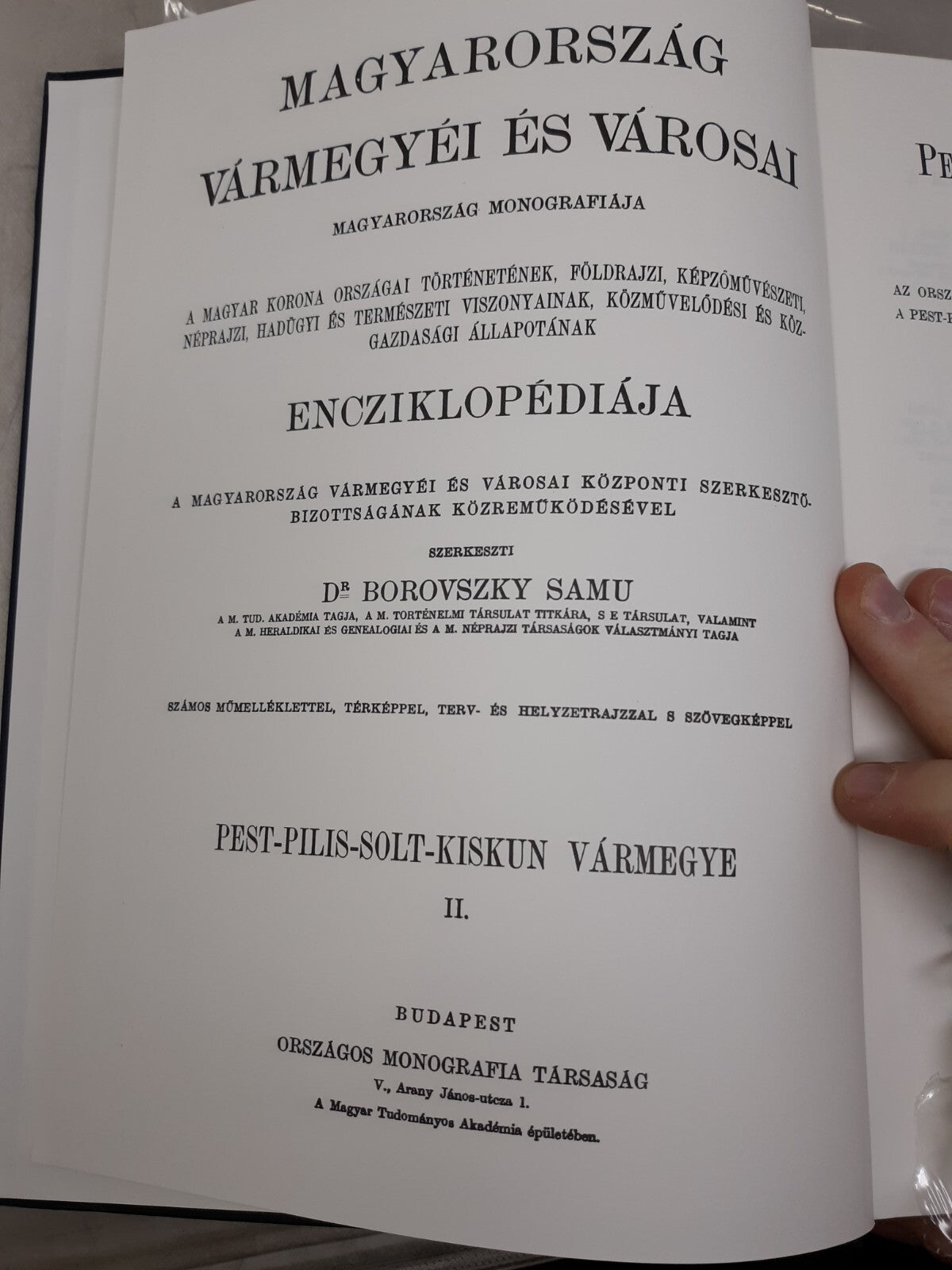 Magyarország vármegyéi és városai. Pest-Pilis-Solt-Kiskun Varmegye II