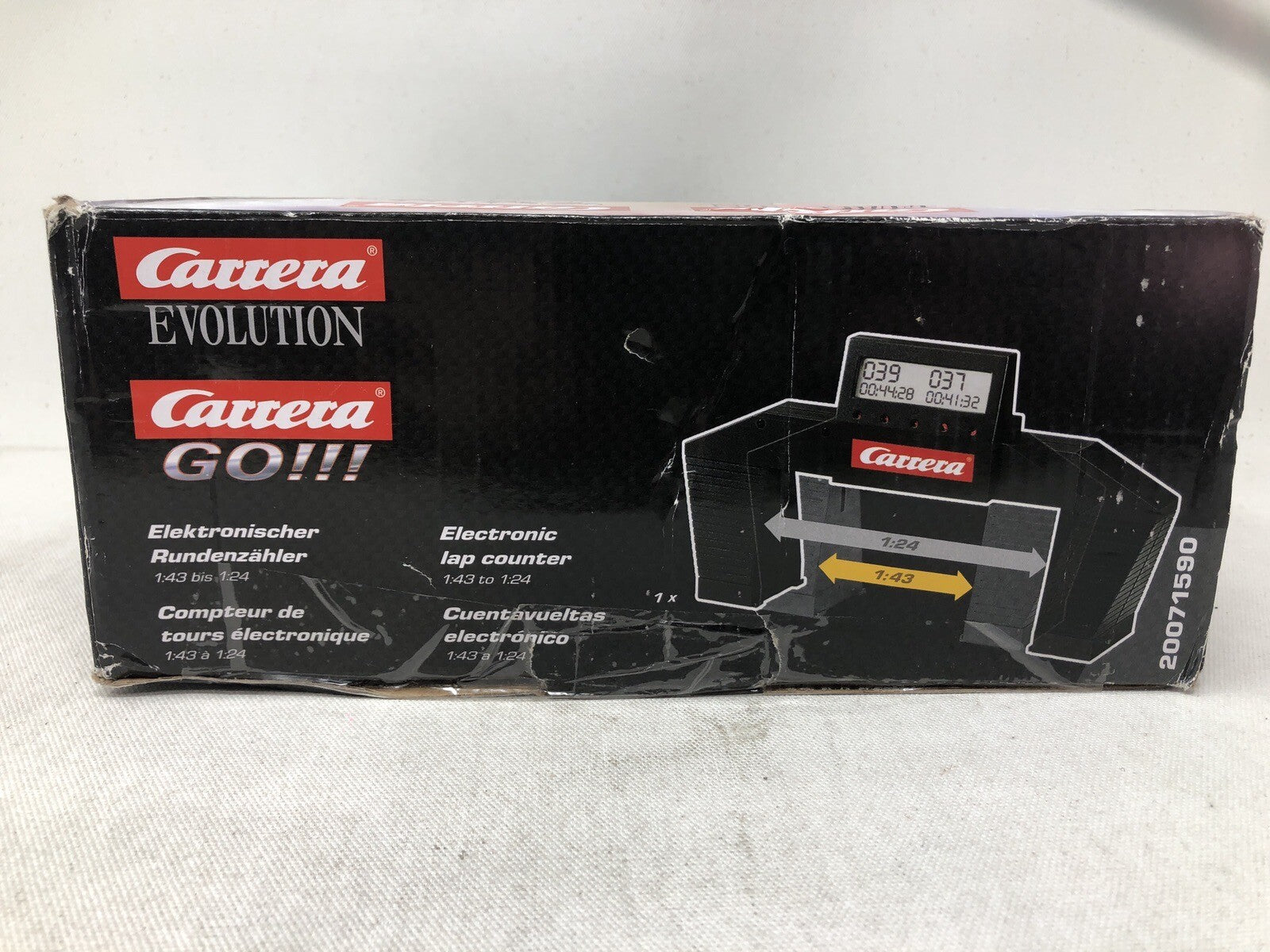 Carrera Go Carrera 20071590 Electronical Lap counter (GO/Evolution), Red, Black