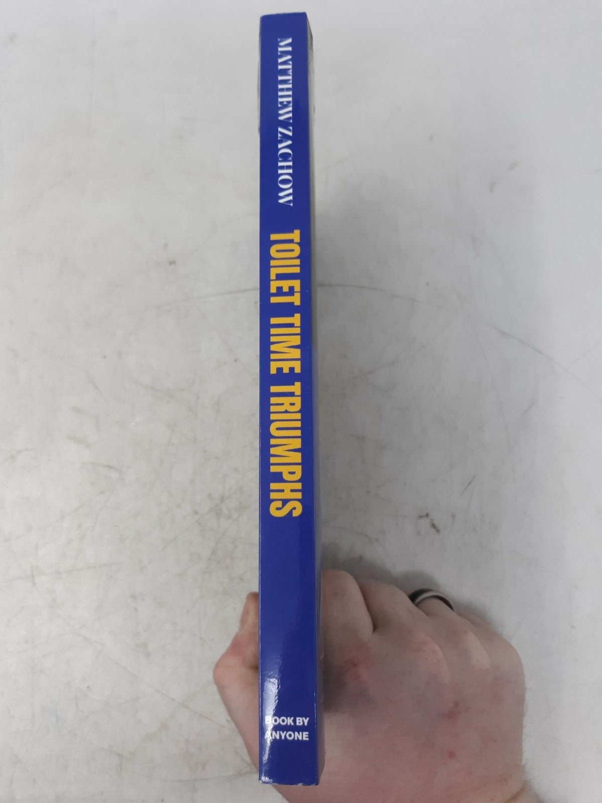 Toilet Time Triumphs by Matthew Zachow (2024) - Humor Gag Gift Book