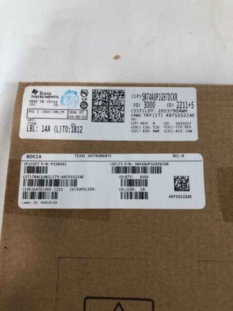 Texas Instruments- SN74AUP1G97DCKR - Reel of 3000