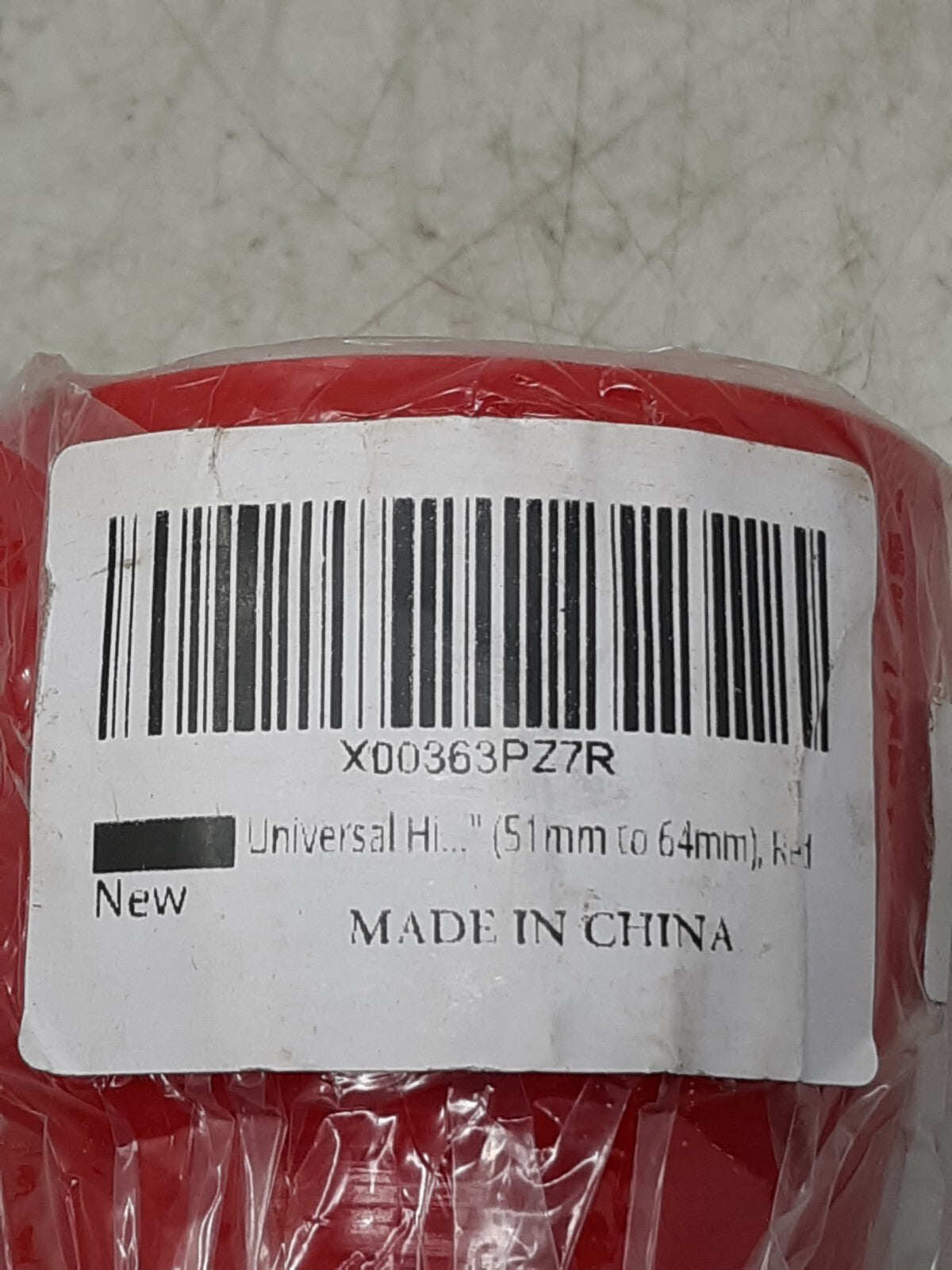 Universal Silicone Hose Reducer Coupler 51mm to 64mm Red