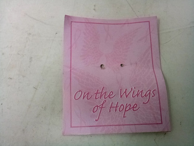 On the Wings of Hope Heart w/ Angel Wings Pin