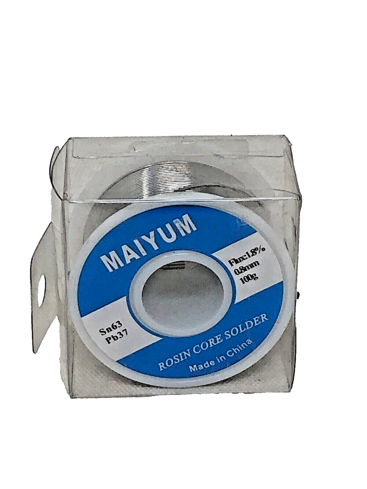 MAIYUM 63-37 Tin Lead Rosin core solder wire for 0.6mm 100g, 100g 