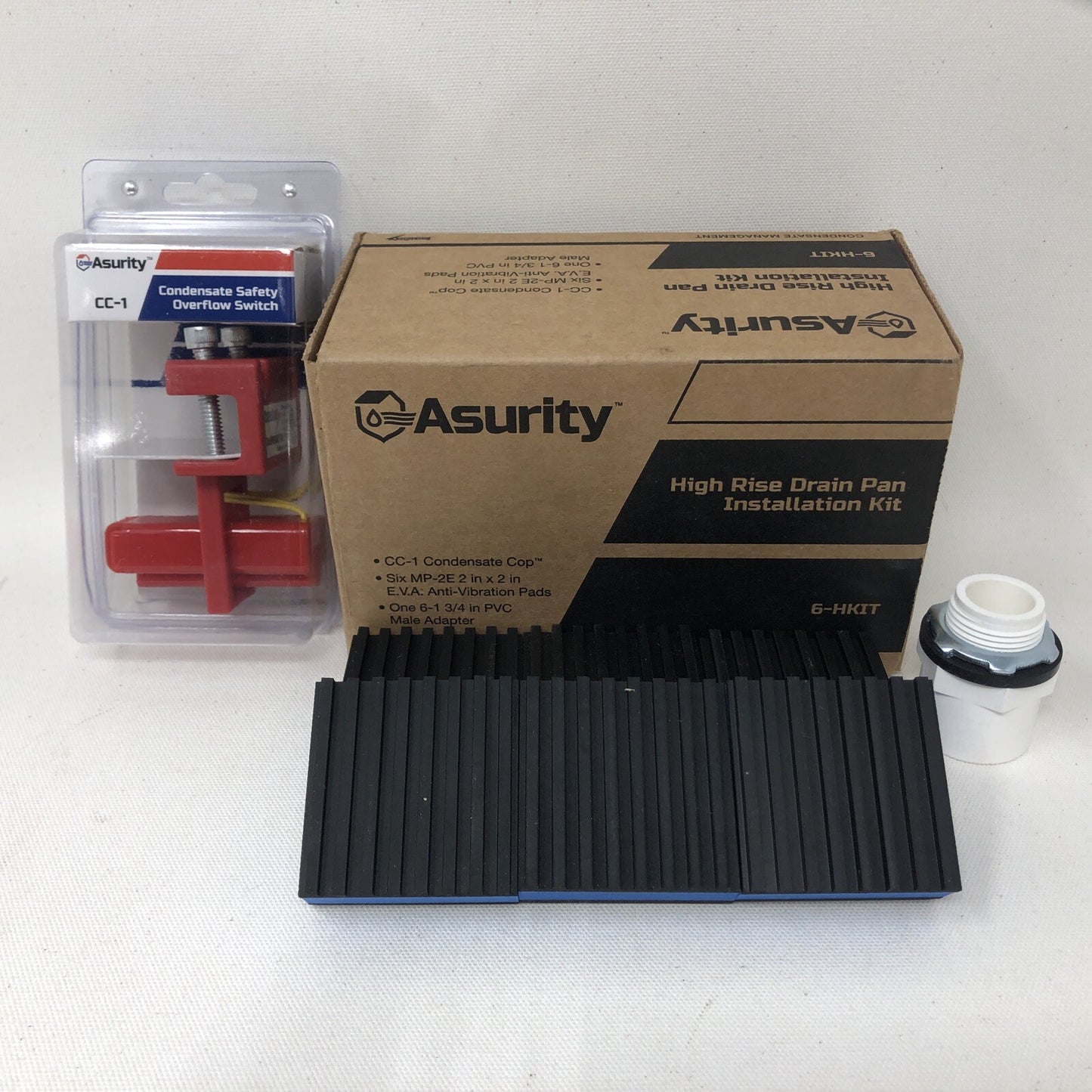 Asurity Diversitech High Rise Drain Pan Installation Kit 6-HKIT