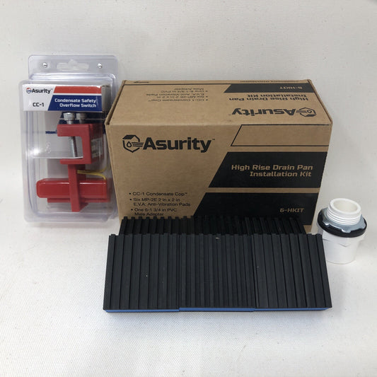 Asurity Diversitech High Rise Drain Pan Installation Kit 6-HKIT