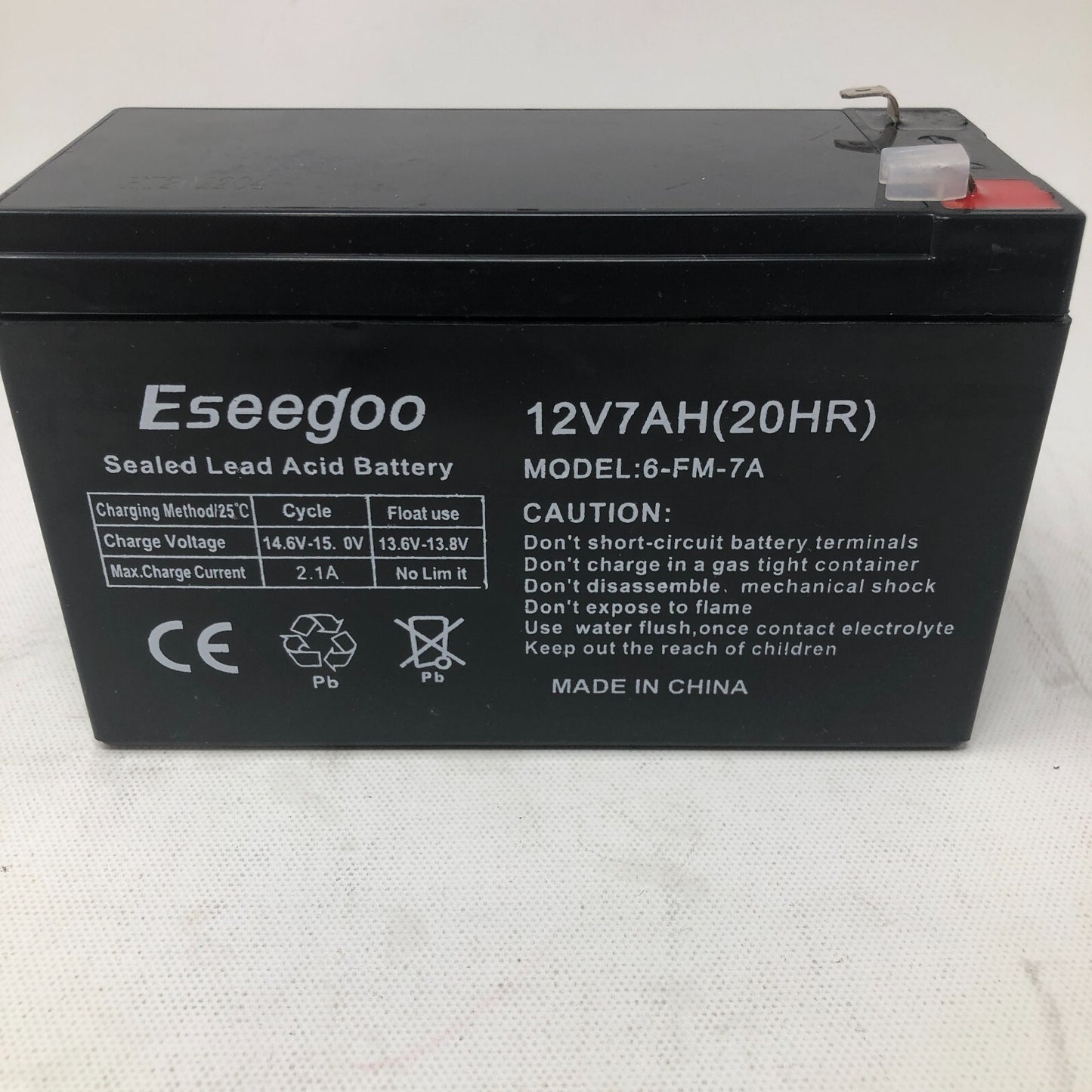 Eseegoo 12 V Rechargable Battery