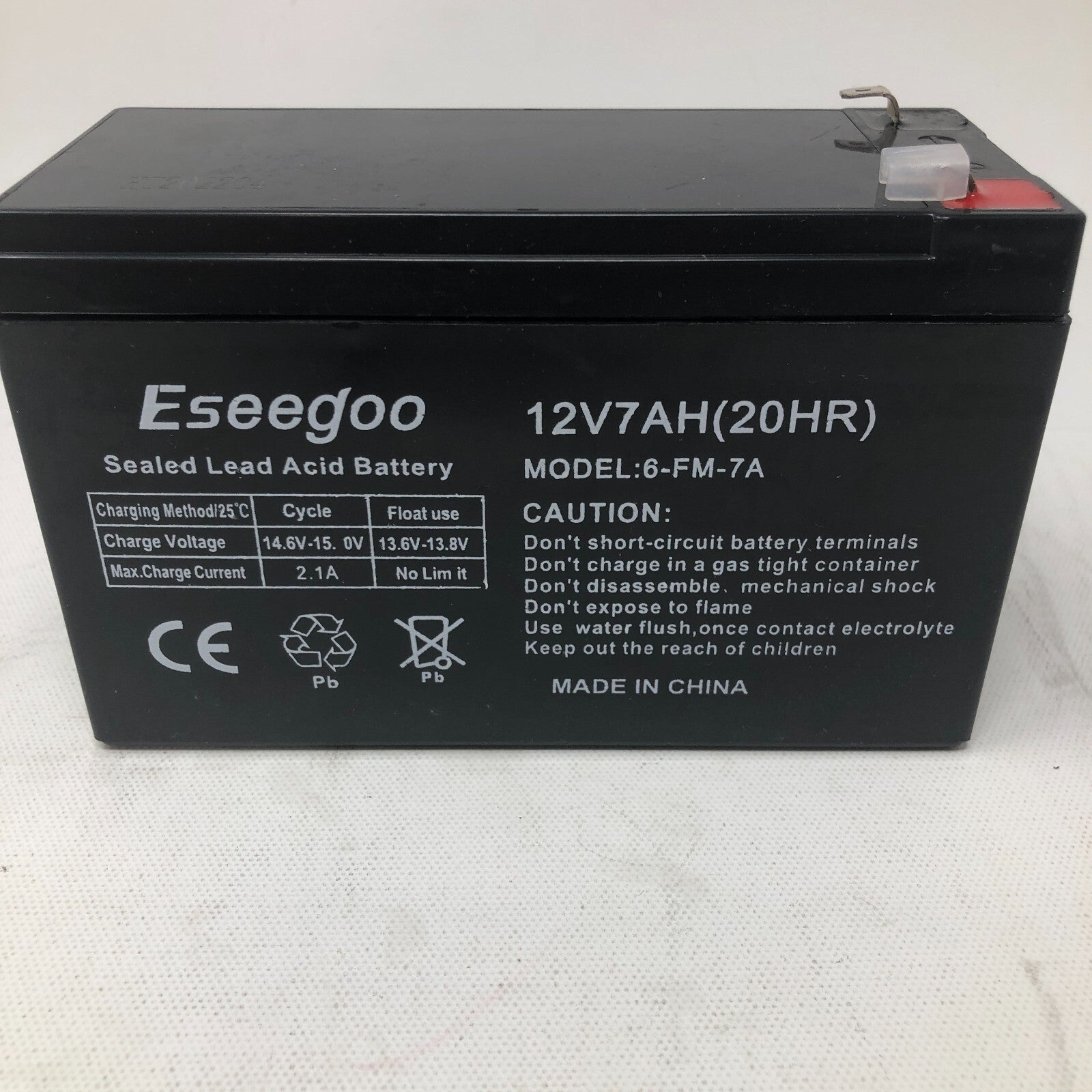 Eseegoo 12 V Rechargable Battery