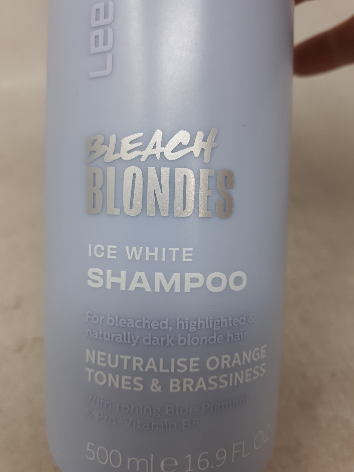 Lee Stafford, Bleach Blondes, Ice White Shampoo 16.9 fl oz