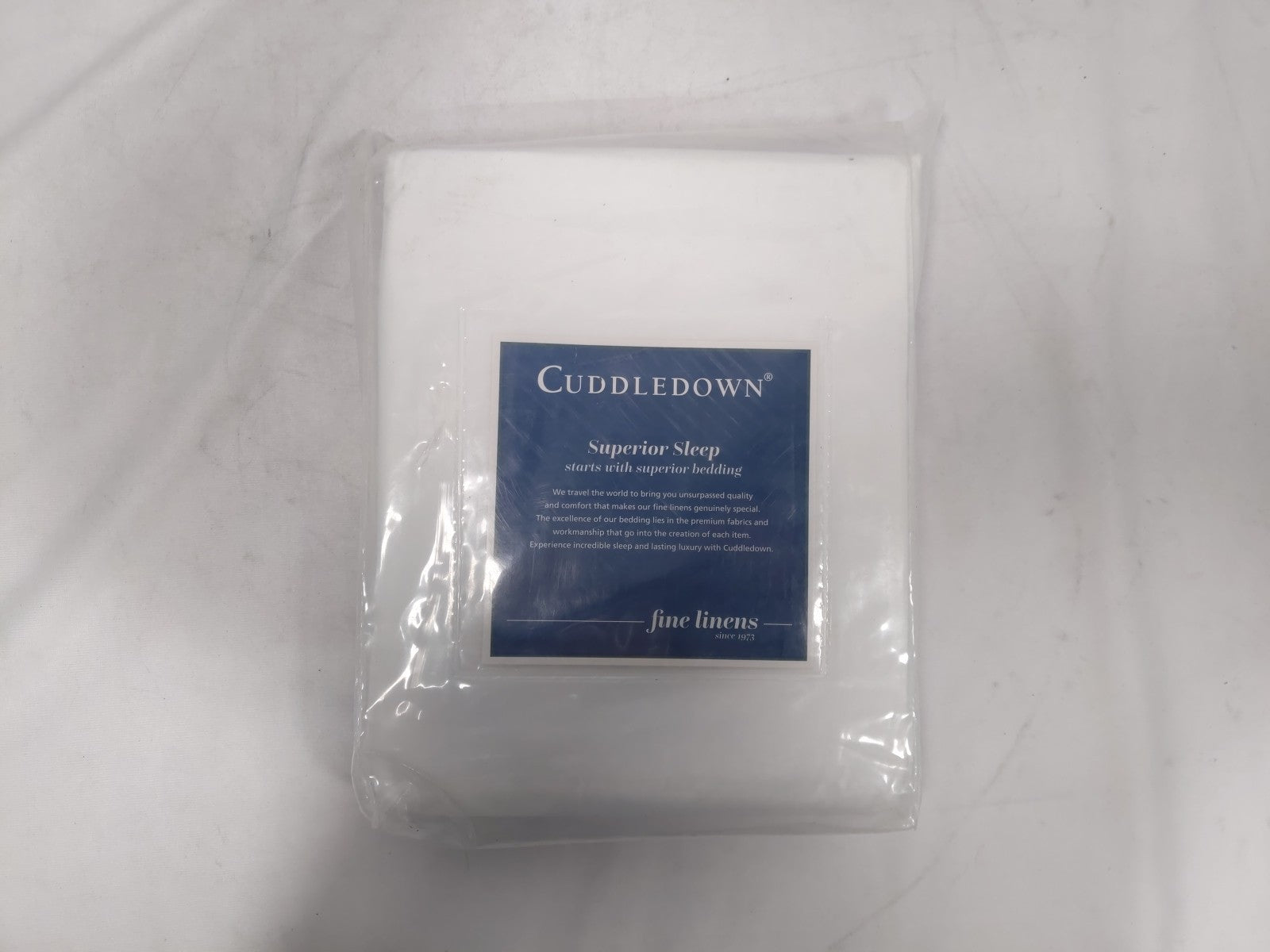 Cuddledown Allergen Protector Queen Size White  Mattress/Box Spring