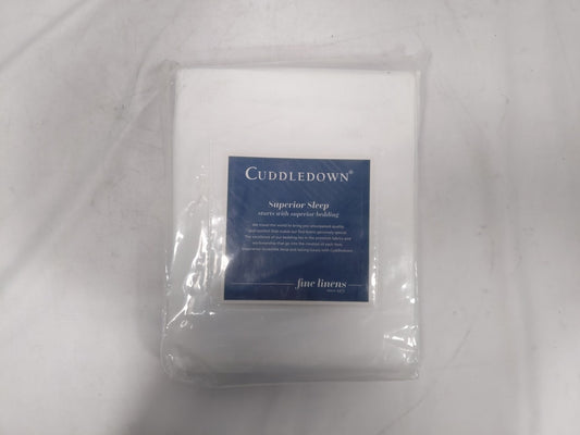 Cuddledown Allergen Protector Queen Size White  Mattress/Box Spring