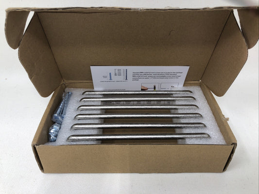 Art & Design Goo-Ki 6 Pack Antique Silver Cabinet Bar Pulls 6.50”