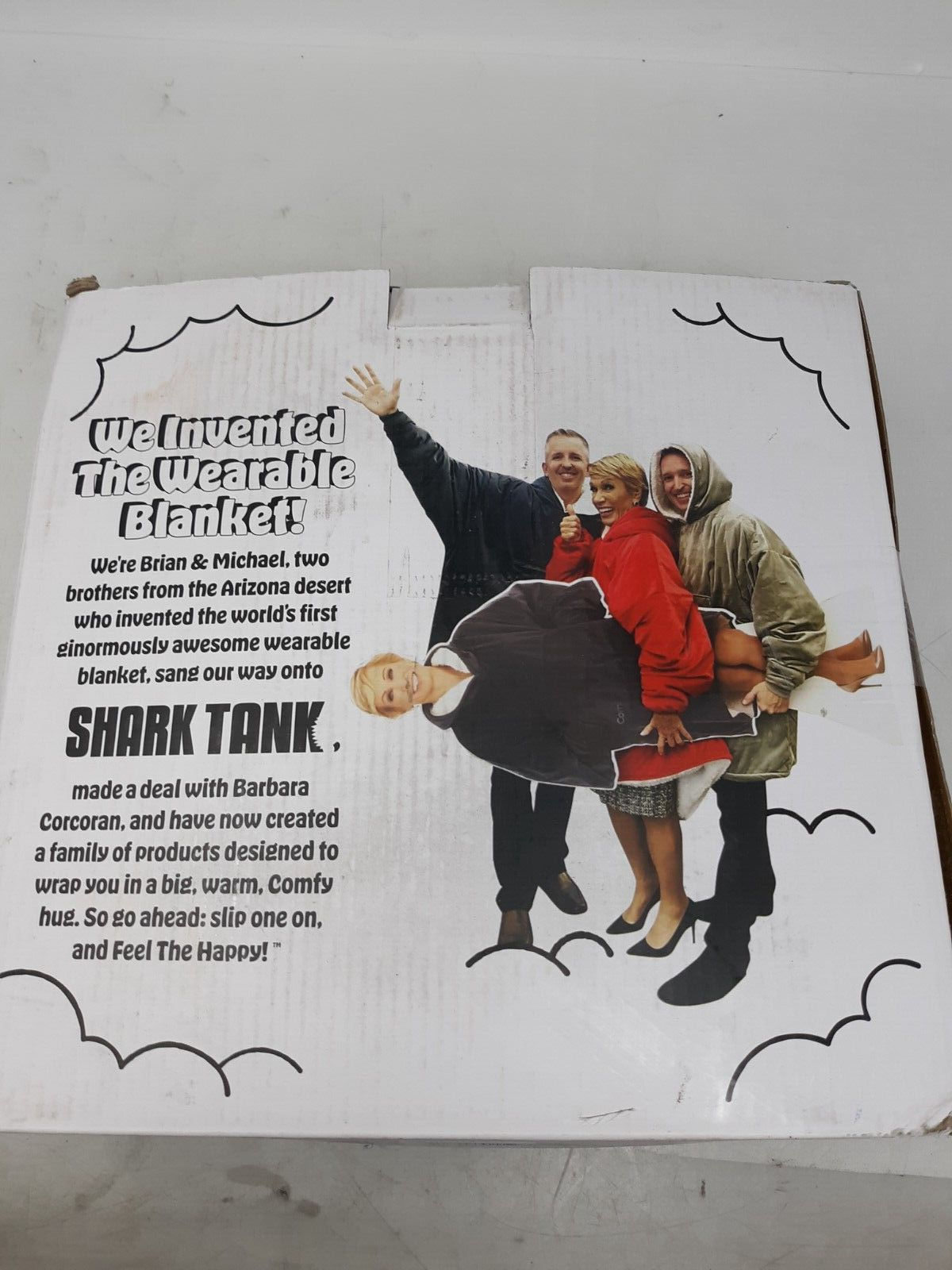 The Comfy Original Wearable Blanket, Sherpa-Lined, Black, One Size