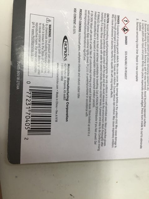 Hopkins 22-5-70405-8Round Patch Kit For All - 12 Box