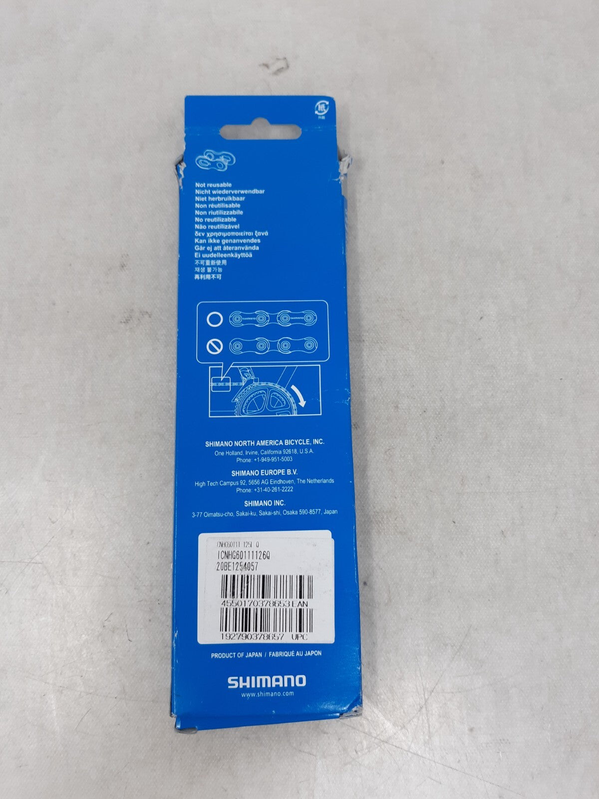 Shimano CN-HG601 11-Speed Chain with 116 Links - Silver