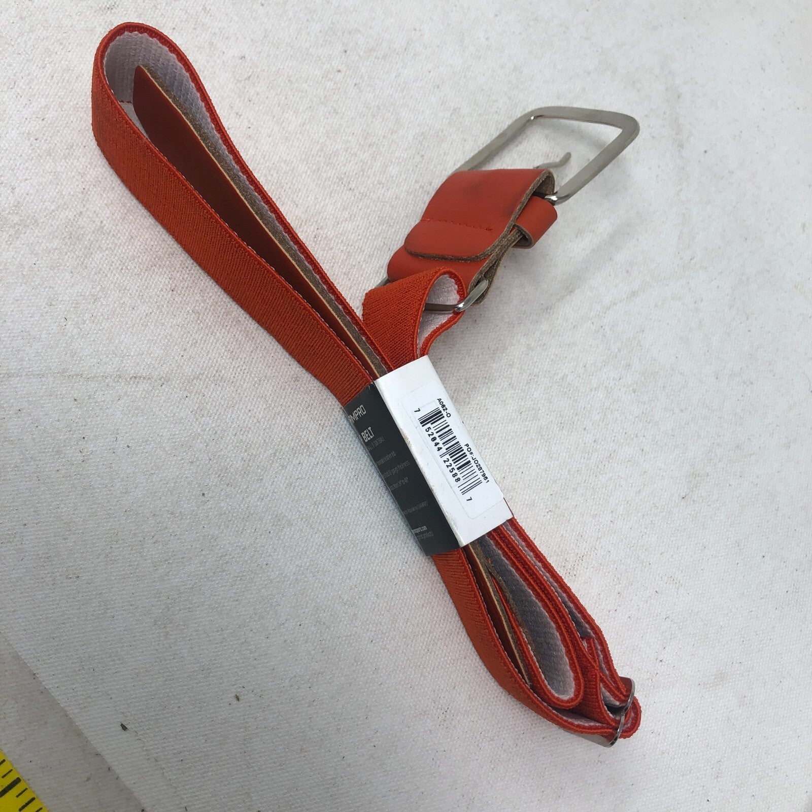 Champro Adult MVP Leather Baseball Belt - Orange 1.5 Wide