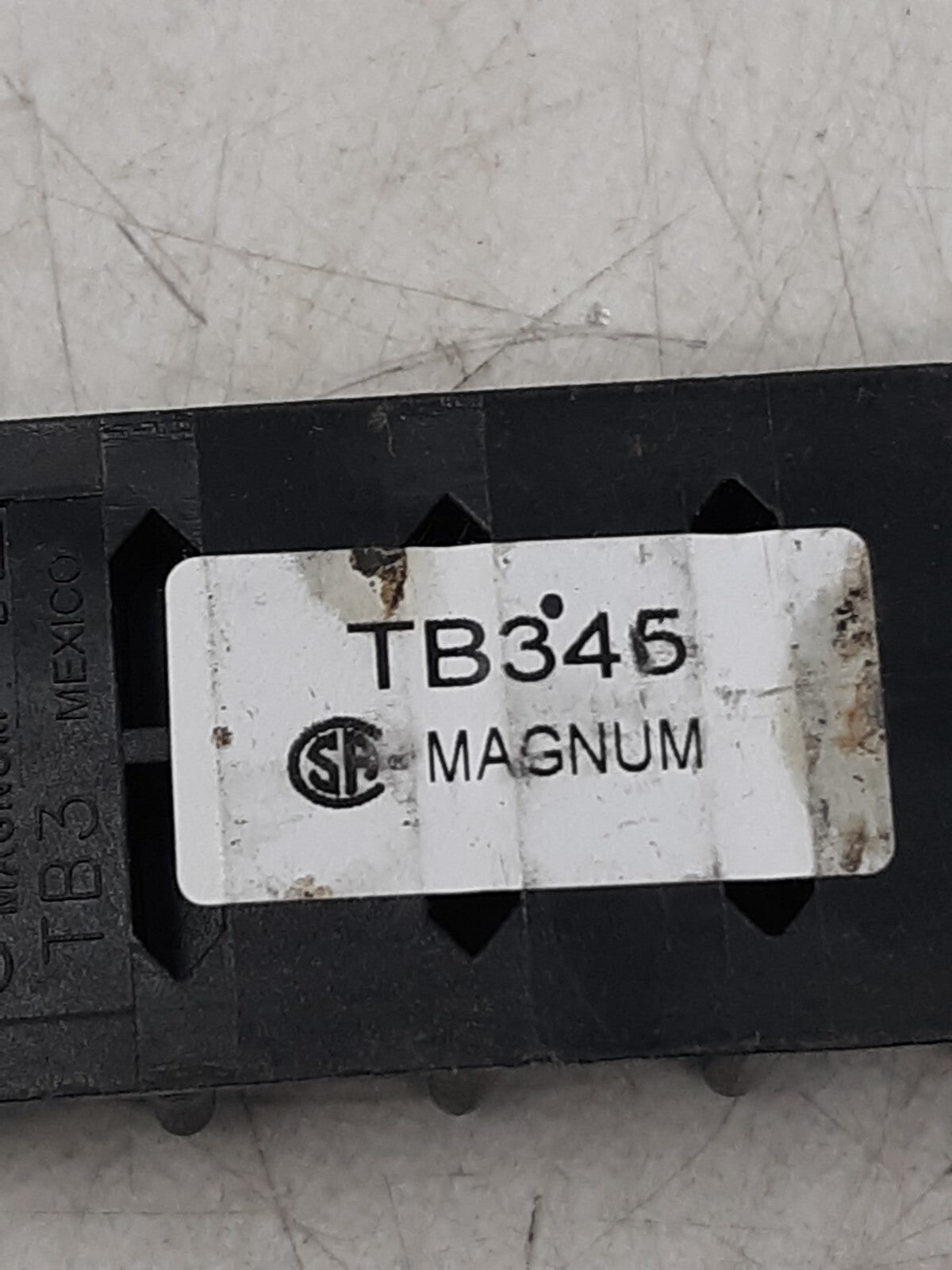 Magnum TB345 Terminal Block 6-Position Electrical Connector