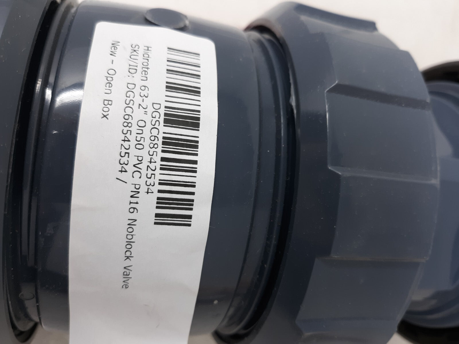 Hidroten Ball Valve Fittings Outlet - PE - Basic System 3" Diameter