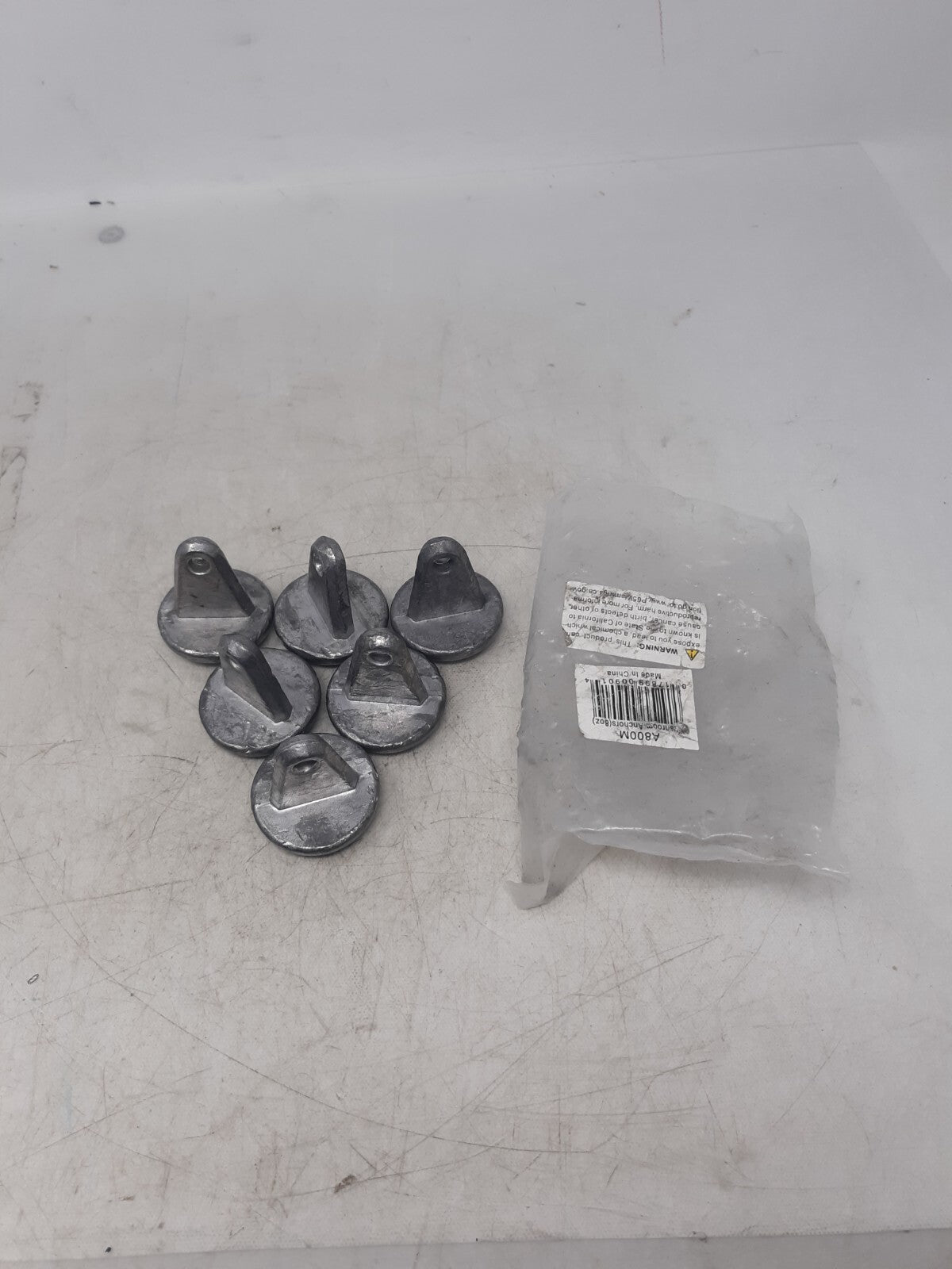 Mushroom Anchors A800M 8oz Boat Kayak Canoe Anchor Weights Lot of 6