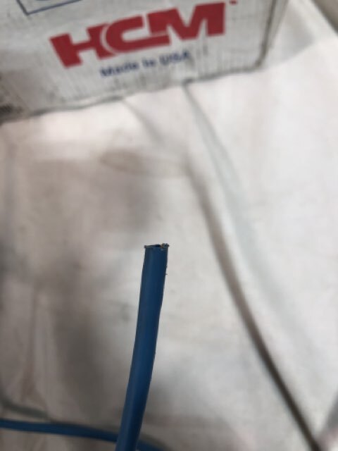 HITACHI CABLE 39419-8-BL2 CAT5e PLENUM BLUE 1000 FT